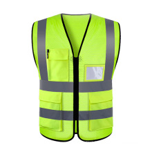 ANSI 2 Sichtbarkeitssicherheit Uniform reflektierende Weste Sicherheitsstraßensperre reflektierende Weste